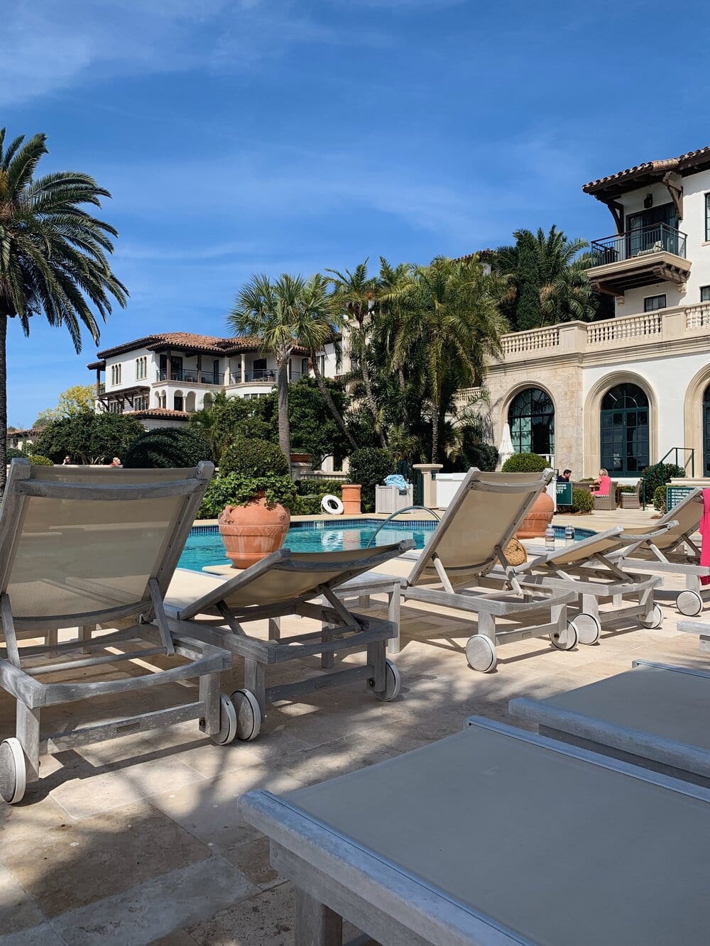  The pool available to us at The Cloister was a quiet and relaxing retreat 